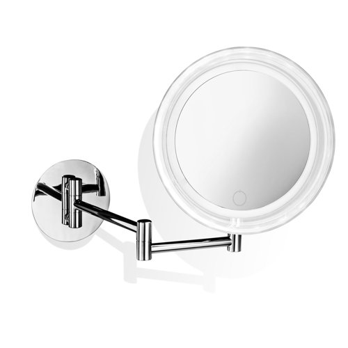 WS Bath Collections Spiegel Round LED Metal Wall Mirror Wayfair